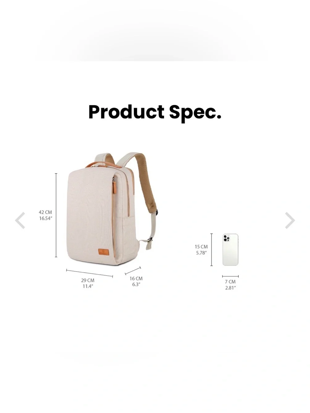 Nordace Sienna Smart  Backpack - Sleek Everyday Bag